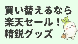 買い替えるなら楽天セールで!捨て活民が選ぶ精鋭グッズ